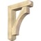 Ekena Millwork Westlake Craftsman Rough Sawn Bracket w/ Offset Brace, Douglas Fir, 8"W x 34"D x 42"H BKT0806X34X42WTL04RDF - alternate 1